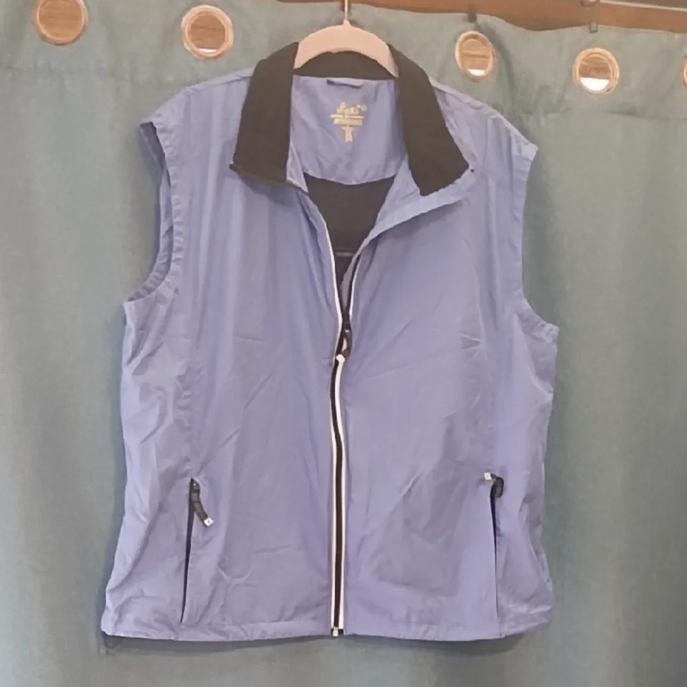 Oasis Purple and Black Women's Vest - Picture 1 of 3